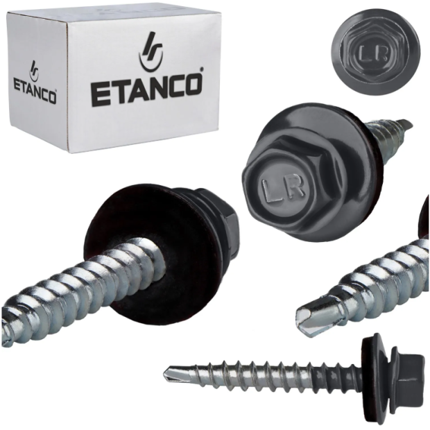 Etanco Stoginiai savisriegiai 4,8×28mm skarda/medis