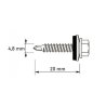 Etanco Stoginiai savisriegiai 4,8×20mm skarda/skarda