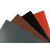 Lygi skarda 0.5mm ALUMINIUM STUCCO su plėvele