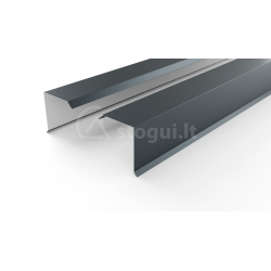 Vėjalentė tiesi 90x120x2500mm