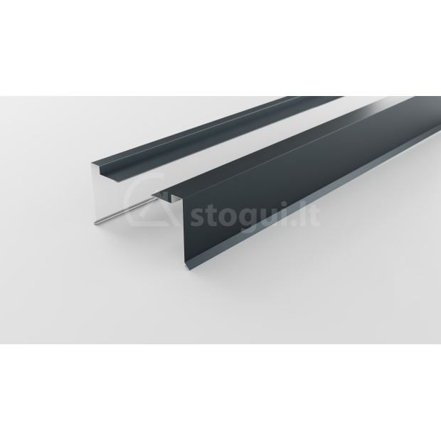 Vėjalentė "Classic" dangai 70x30x30x150x2500mm