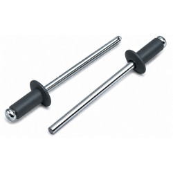 Kniedės 3,2 x 8 mm ALU/Steel spalvotos | Estogui