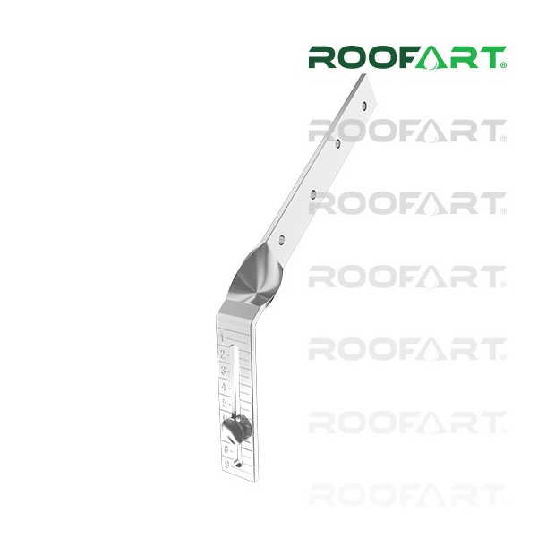 RoofArt Pasuktas latako laikiklio prailginimas, PPCR